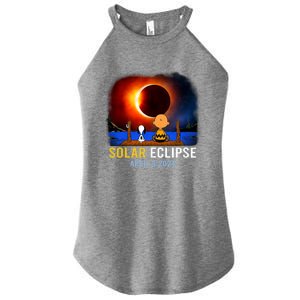 Solar Eclipse April 8 2024 Totality April 8 Women's Perfect Tri Rocker Tank