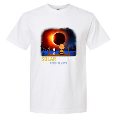 Solar Eclipse April 8 2024 Totality April 8 Garment-Dyed Heavyweight T-Shirt