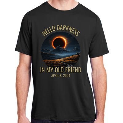 Solar Eclipse April 08 2024 Adult ChromaSoft Performance T-Shirt