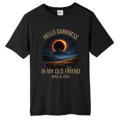 Solar Eclipse April 08 2024 Tall Fusion ChromaSoft Performance T-Shirt