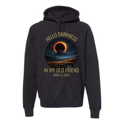 Solar Eclipse April 08 2024 Premium Hoodie