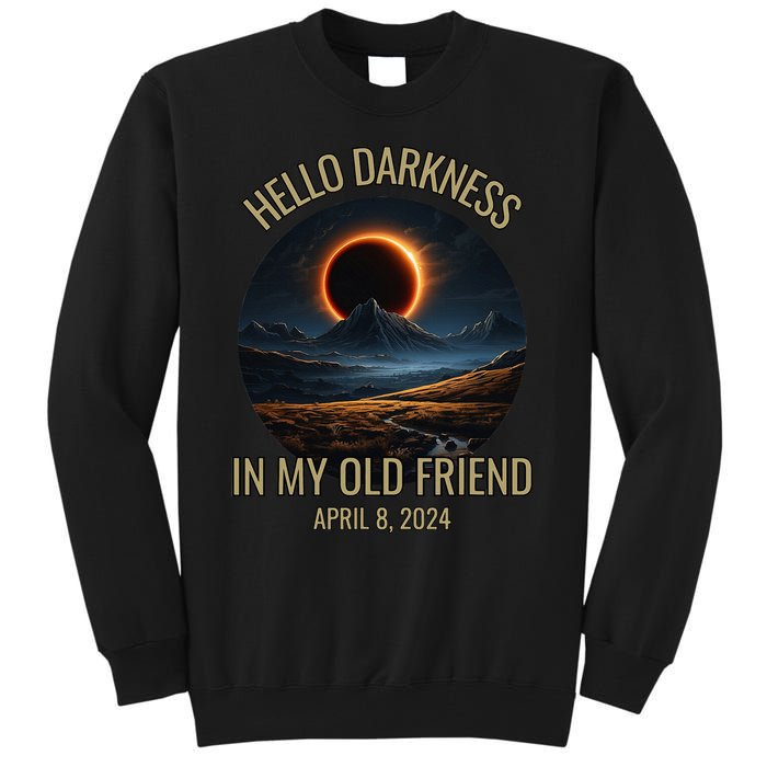 Solar Eclipse April 08 2024 Tall Sweatshirt