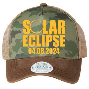 Solar Eclipse April 08 2024 Legacy Tie Dye Trucker Hat