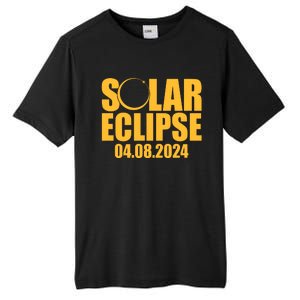 Solar Eclipse April 08 2024 Tall Fusion ChromaSoft Performance T-Shirt