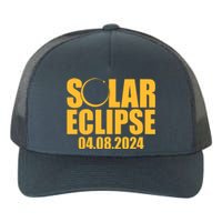 Solar Eclipse April 08 2024 Yupoong Adult 5-Panel Trucker Hat