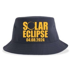 Solar Eclipse April 08 2024 Sustainable Bucket Hat