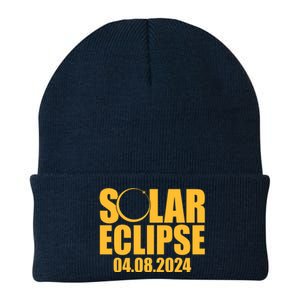 Solar Eclipse April 08 2024 Knit Cap Winter Beanie