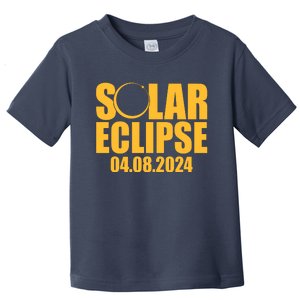 Solar Eclipse April 08 2024 Toddler T-Shirt