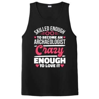 Skilled Enough Archaeologist And Archaeology Lover Gift PosiCharge Competitor Tank