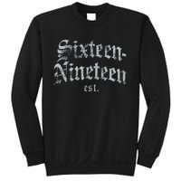 Sixteennineteen Est African American Vintage Black History Sweatshirt