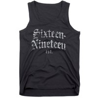 Sixteennineteen Est African American Vintage Black History Tank Top