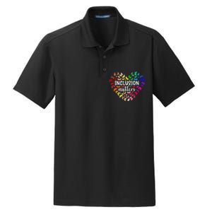 Special Education Autism Awareness Teacher Inclusion Matters Dry Zone Grid Polo