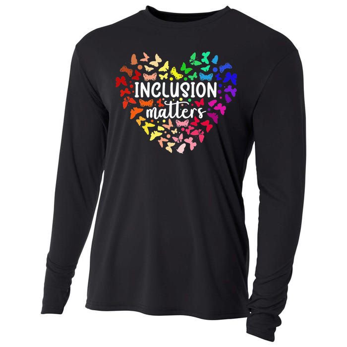 Special Education Autism Awareness Teacher Inclusion Matters Cooling Performance Long Sleeve Crew