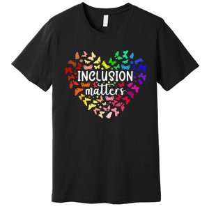 Special Education Autism Awareness Teacher Inclusion Matters Premium T-Shirt