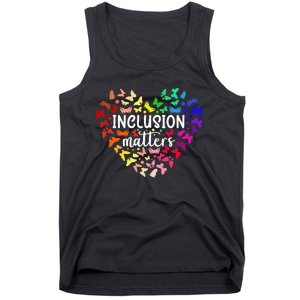 Special Education Autism Awareness Teacher Inclusion Matters Tank Top