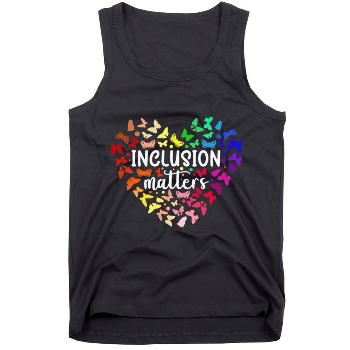 Special Education Autism Awareness Teacher Inclusion Matters Tank Top