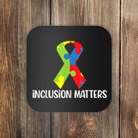 Special Education Autism Awareness Teacher Inclusion Matters Coaster