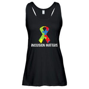 Special Education Autism Awareness Teacher Inclusion Matters Ladies Essential Flowy Tank