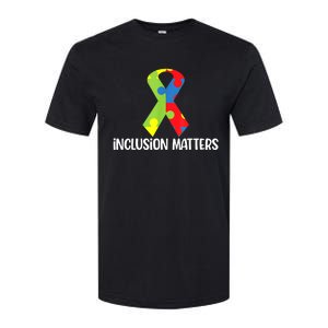 Special Education Autism Awareness Teacher Inclusion Matters Softstyle CVC T-Shirt