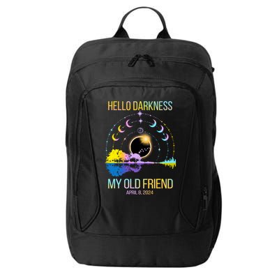 Solar Eclipse April 08 2024 City Backpack