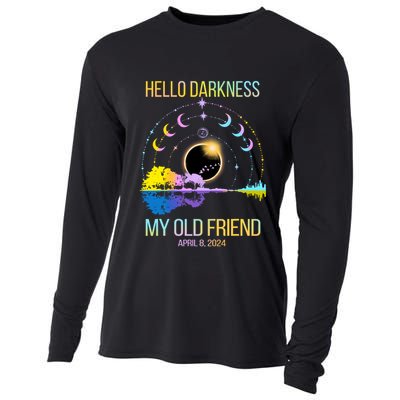 Solar Eclipse April 08 2024 Cooling Performance Long Sleeve Crew