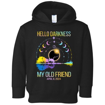 Solar Eclipse April 08 2024 Toddler Hoodie
