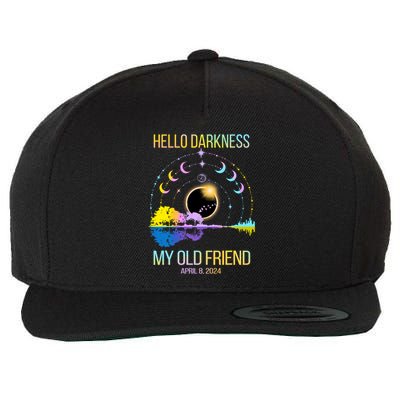 Solar Eclipse April 08 2024 Wool Snapback Cap