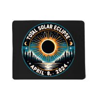 Solar Eclipse Astronomy Vintage 2024 Solar Eclipse Mousepad