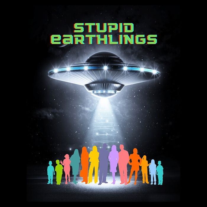 Stupid Earthlings Alien Backpack
