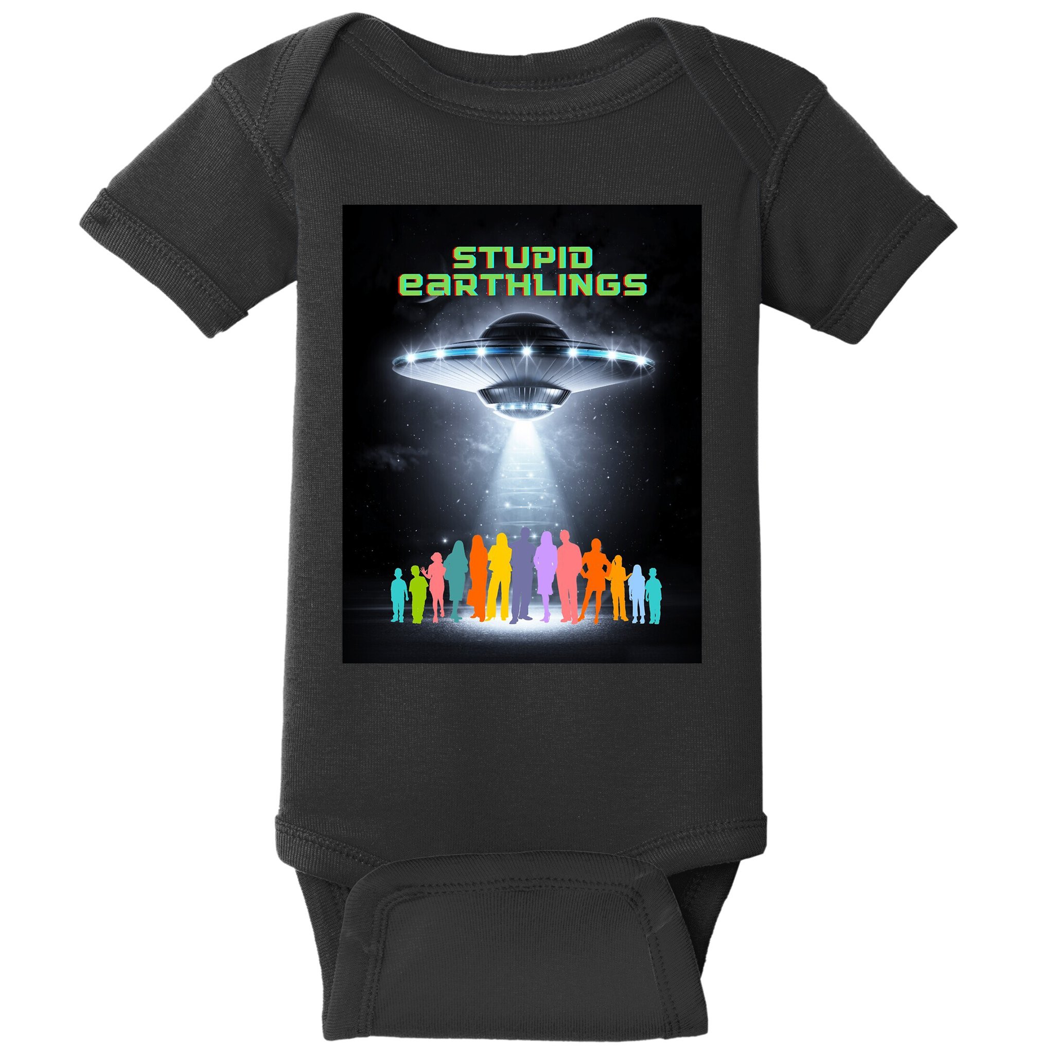 Stupid Earthlings Alien Baby Bodysuit