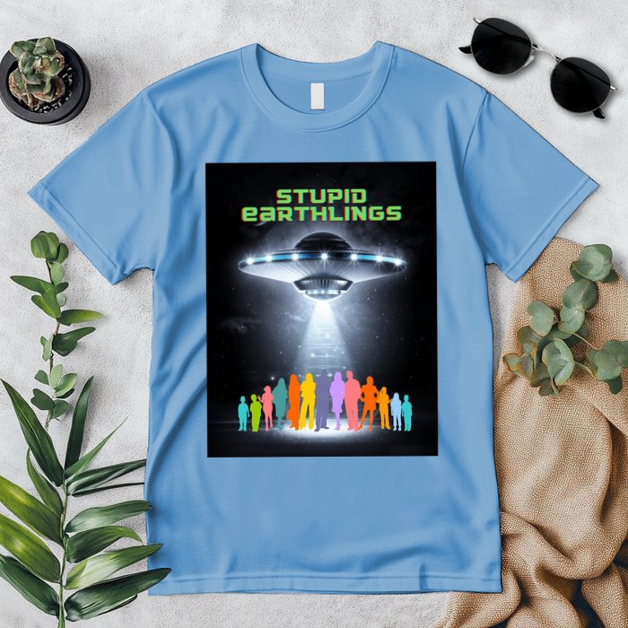 Stupid Earthlings Alien Premium T-Shirt