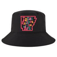 Solar Eclipse Arkansas Map Cool Comfort Performance Bucket Hat