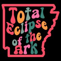 Solar Eclipse Arkansas Map Hoodie