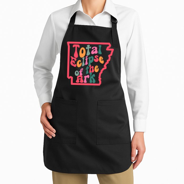 Solar Eclipse Arkansas Map Apron
