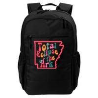 Solar Eclipse Arkansas Map Daily Commute Backpack