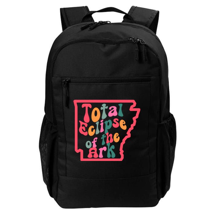 Solar Eclipse Arkansas Map Daily Commute Backpack