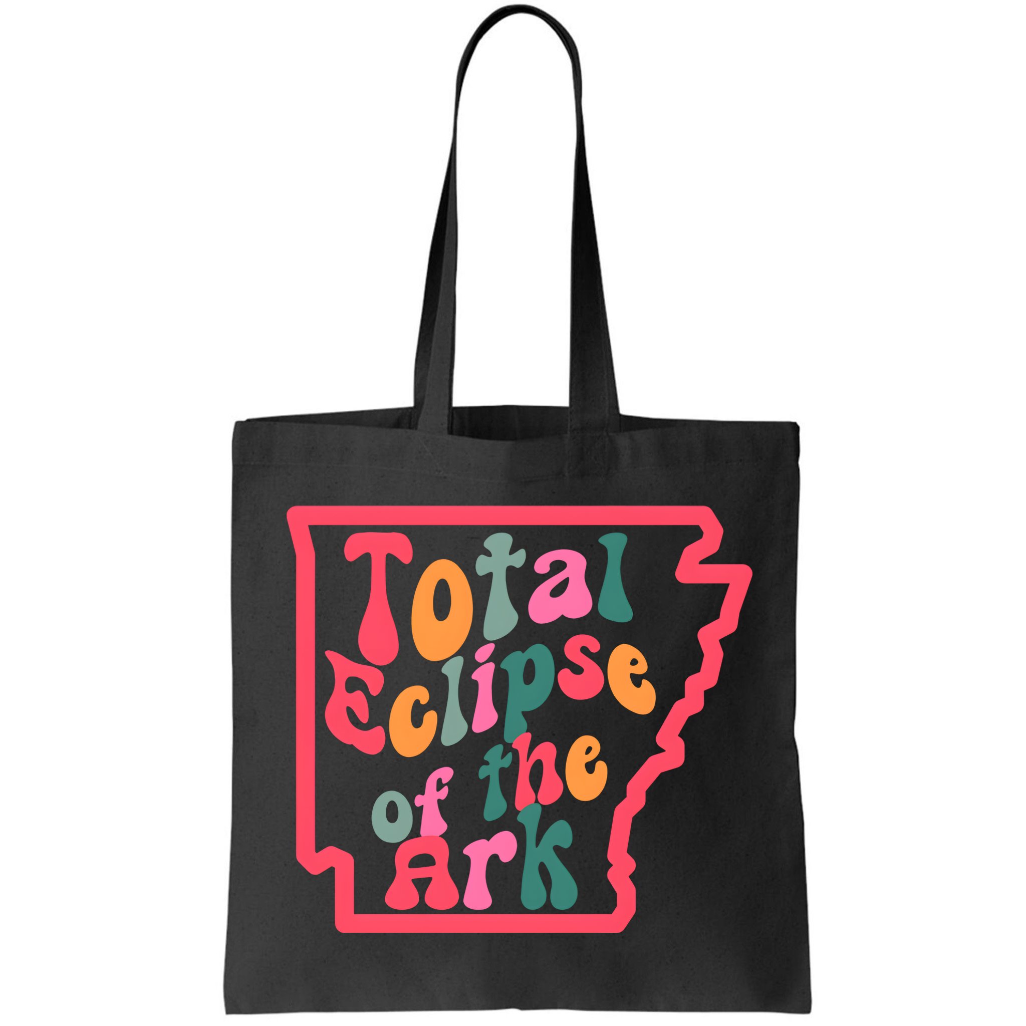 Solar Eclipse Arkansas Map Bag