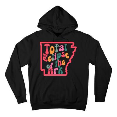 Solar Eclipse Arkansas Map Tall Hoodie