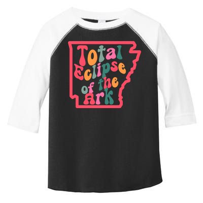 Solar Eclipse Arkansas Map Toddler Fine Jersey T-Shirt