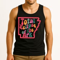 Solar Eclipse Arkansas Map Tank Top