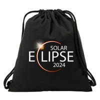 Solar Eclipse April 8 2024 Eclipse Party 2024 Souvenir Drawstring Bag