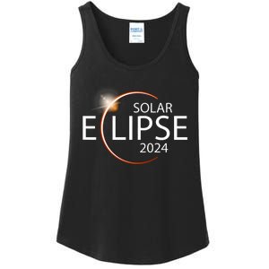 Solar Eclipse April 8 2024 Eclipse Party 2024 Souvenir Ladies Essential Tank