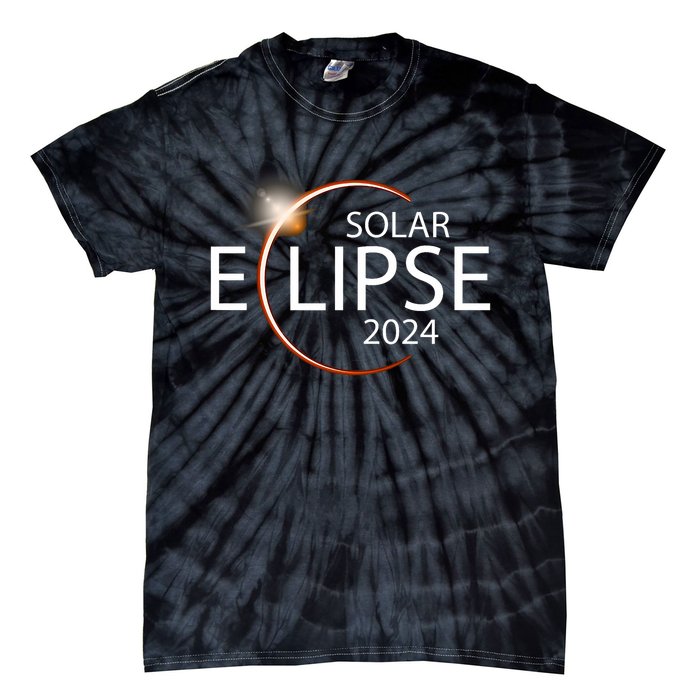 Solar Eclipse April 8 2024 Eclipse Party 2024 Souvenir Tie-Dye T-Shirt