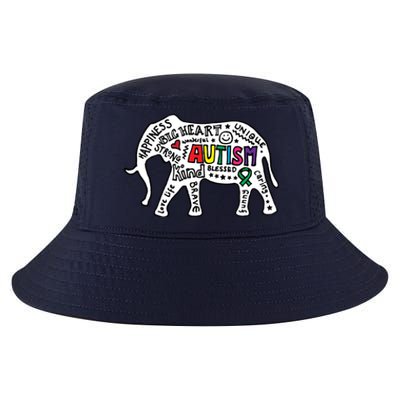 Strang Elephant Autism Awareness Cool Comfort Performance Bucket Hat