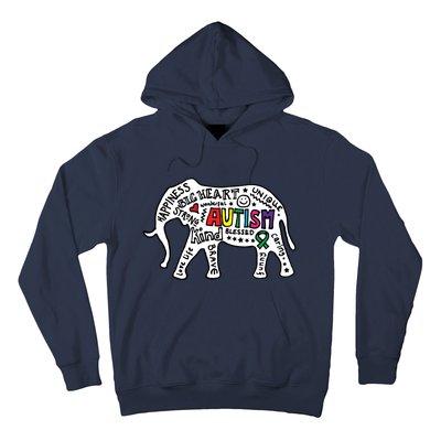 Strang Elephant Autism Awareness Hoodie