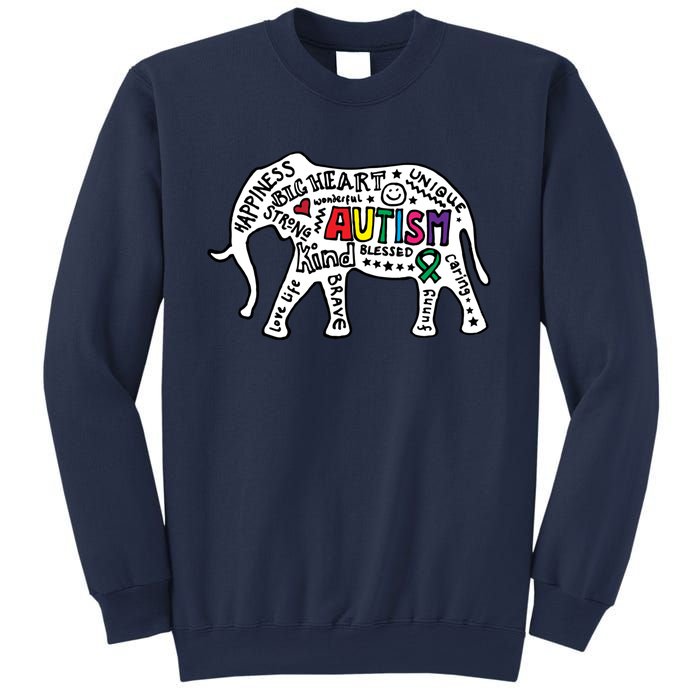 Strang Elephant Autism Awareness Sweatshirt