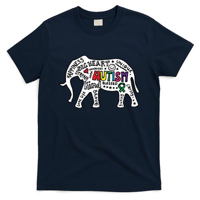 Strang Elephant Autism Awareness T-Shirt