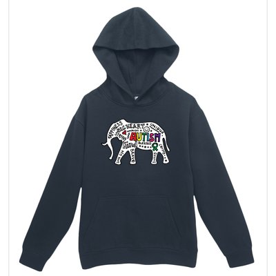 Strang Elephant Autism Awareness Urban Pullover Hoodie