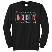 Special Education Autism Awareness Teacher Inclusion Matters Sweatshirt