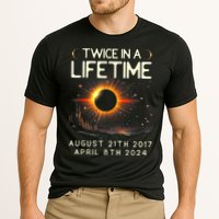 Solar Eclipse Astronomy Twice In Lifetime 2024 Solar Eclipse Cooling Performance Crew T-Shirt